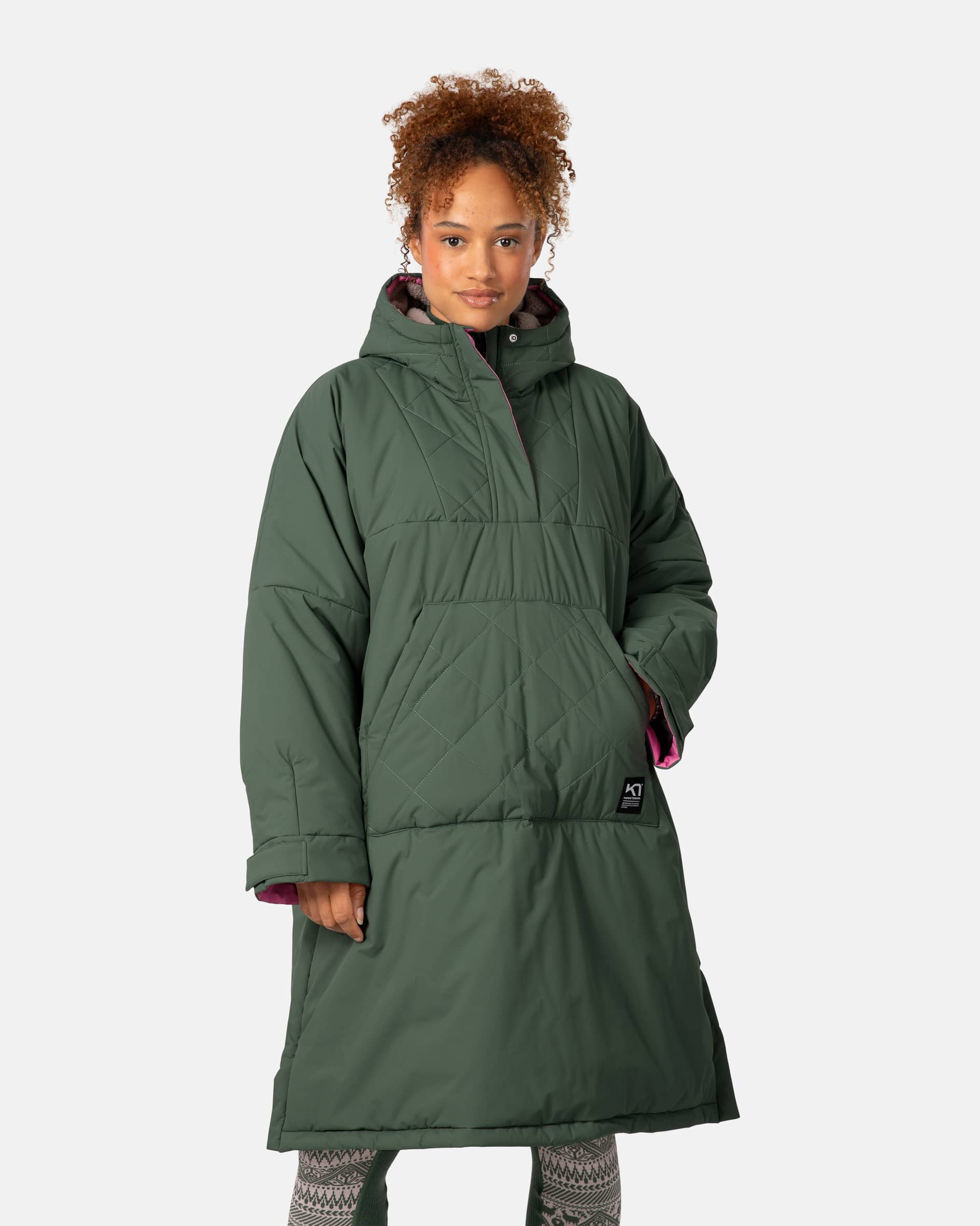 Malene Cape - Thyme Green