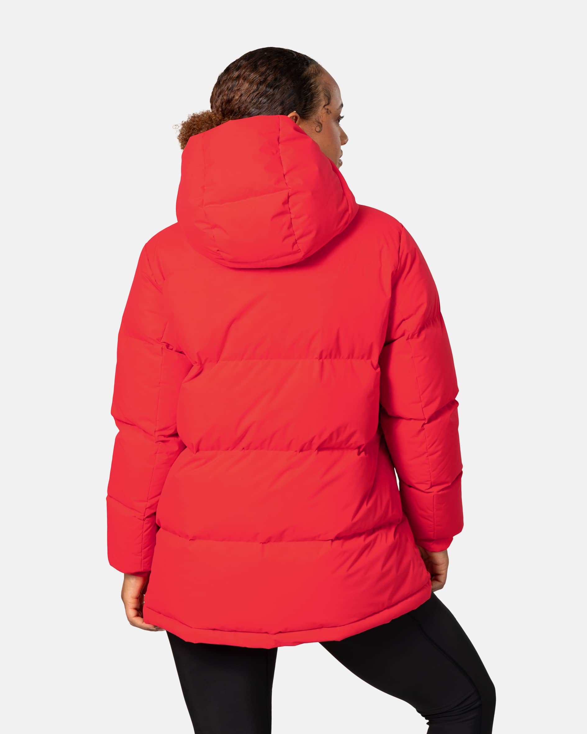 Evy Down Jacket - Heat Red