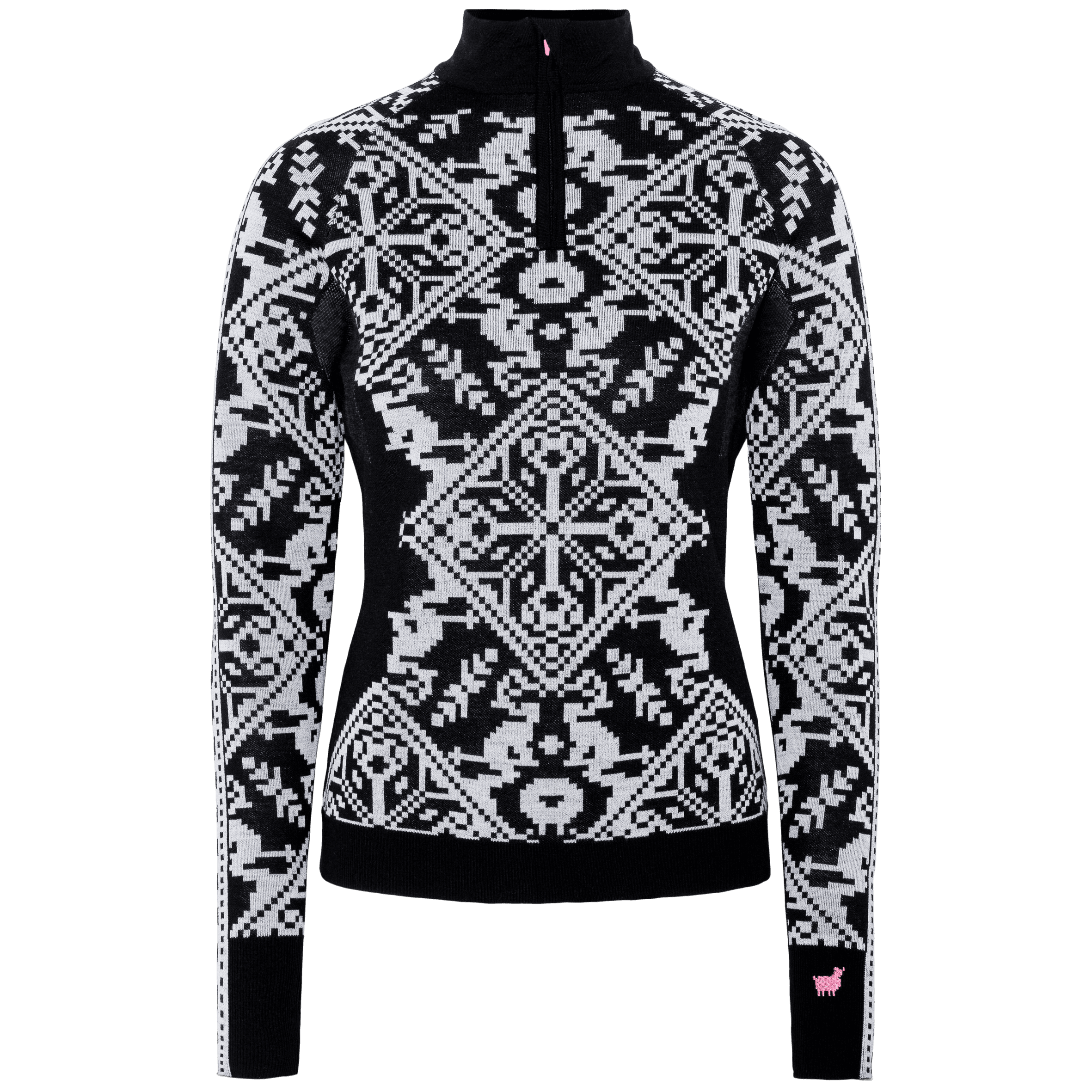 Saga Half Zip - Black