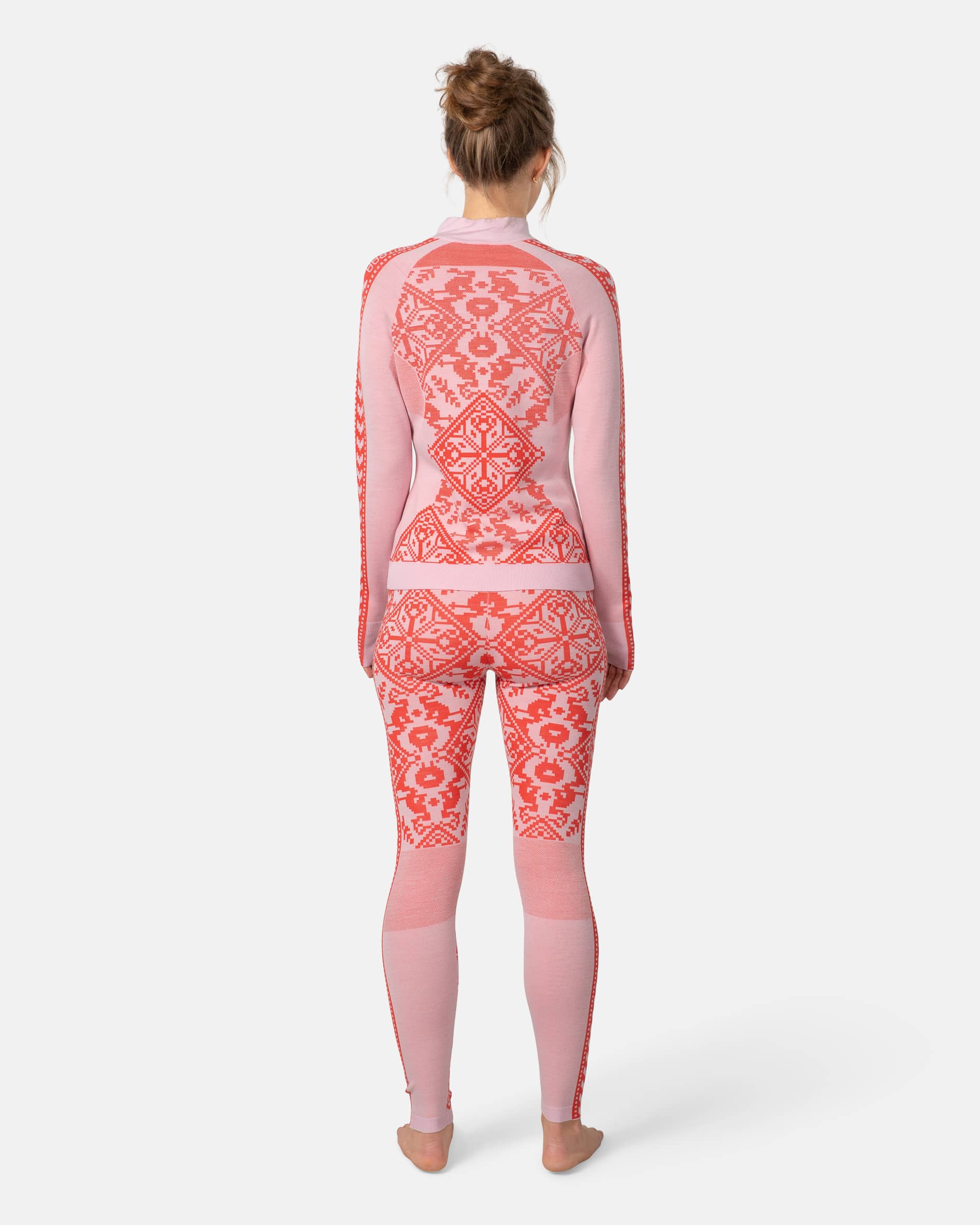 Saga Half Zip - Heat Red