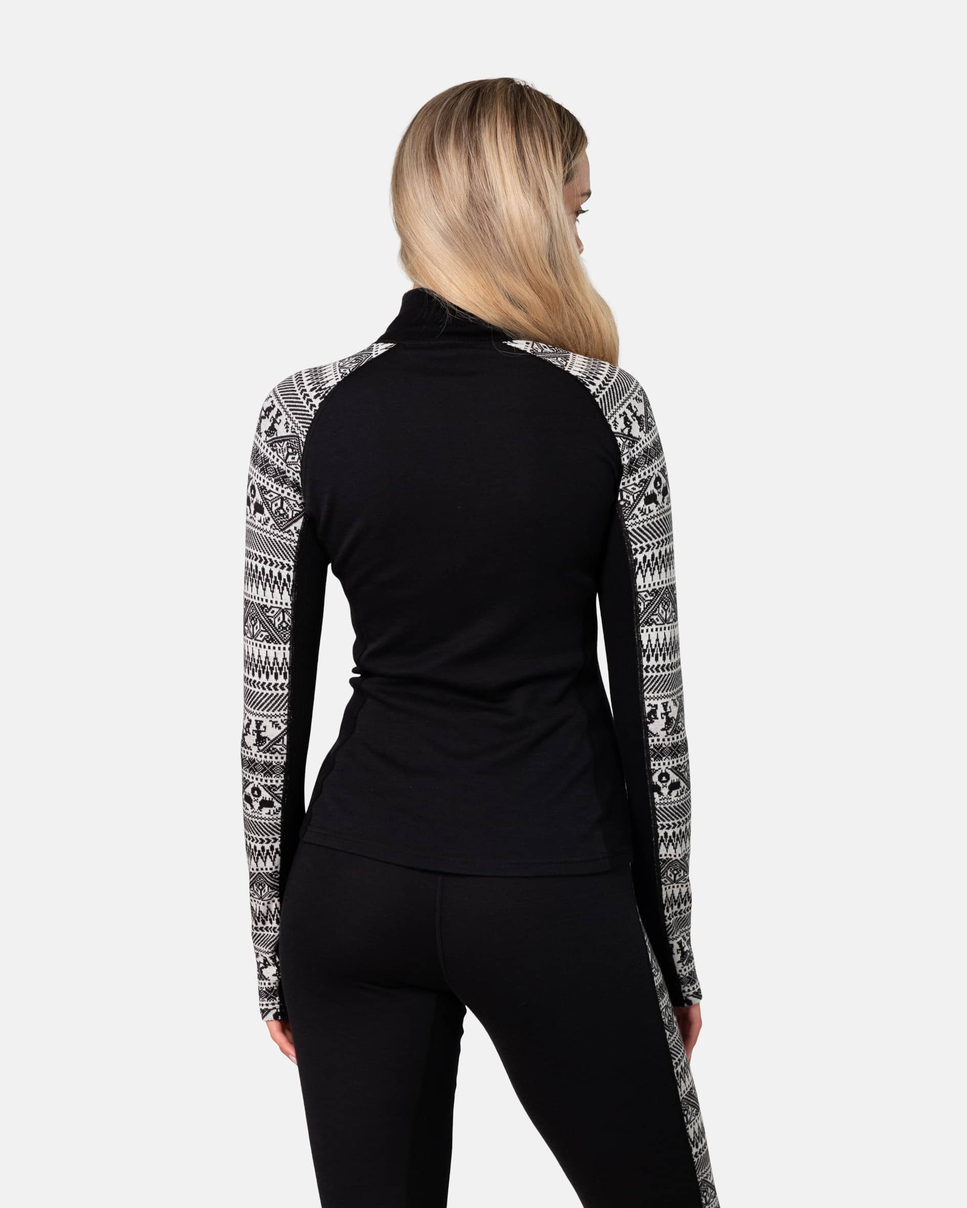 カルラ Tale Half Zip - Black