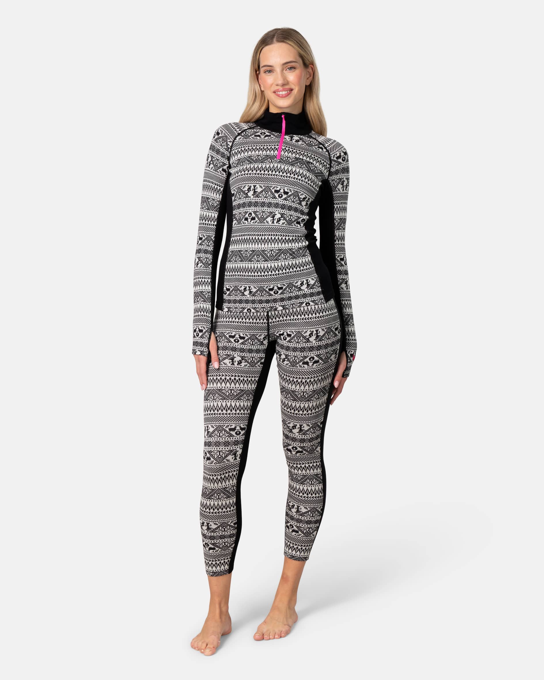 Tale Half Zip - Black