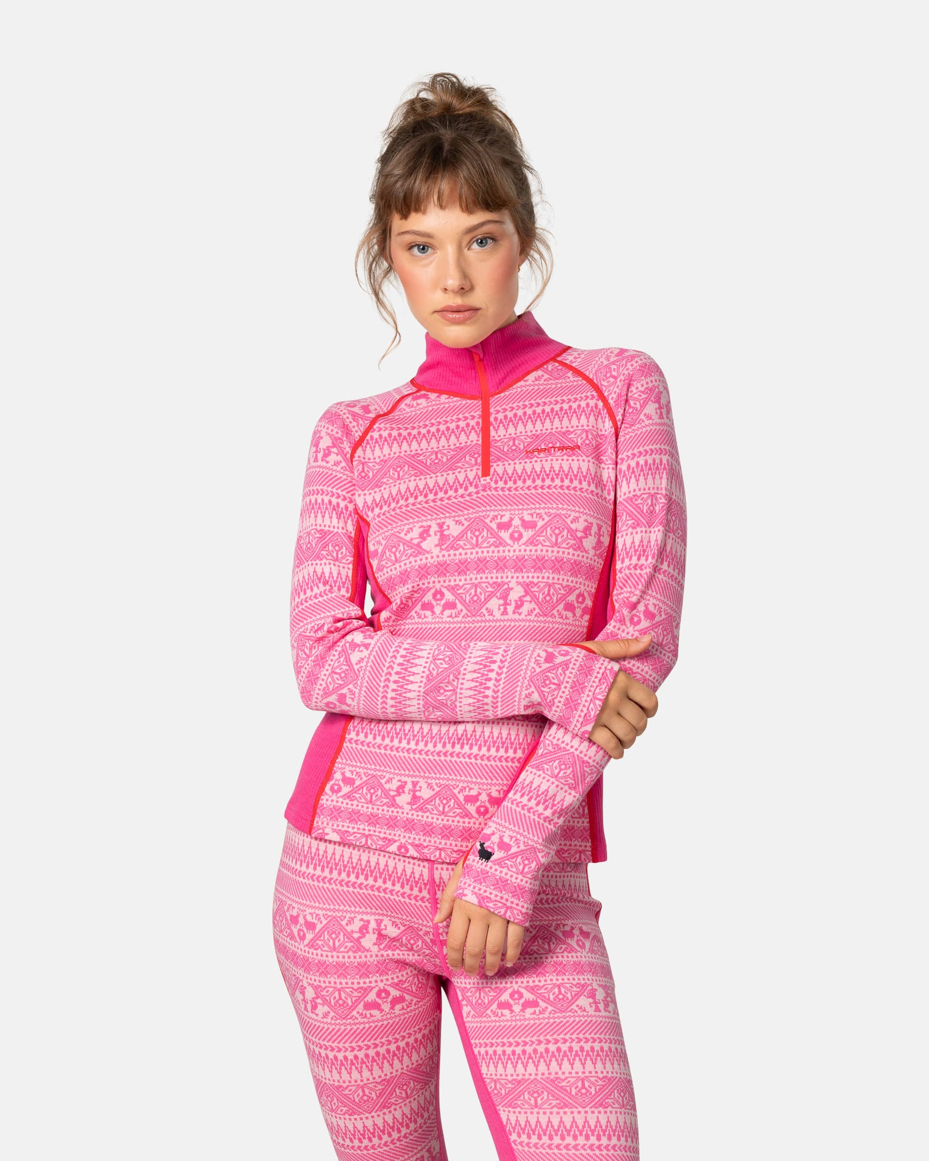 Tale Half Zip - SWEET PINK