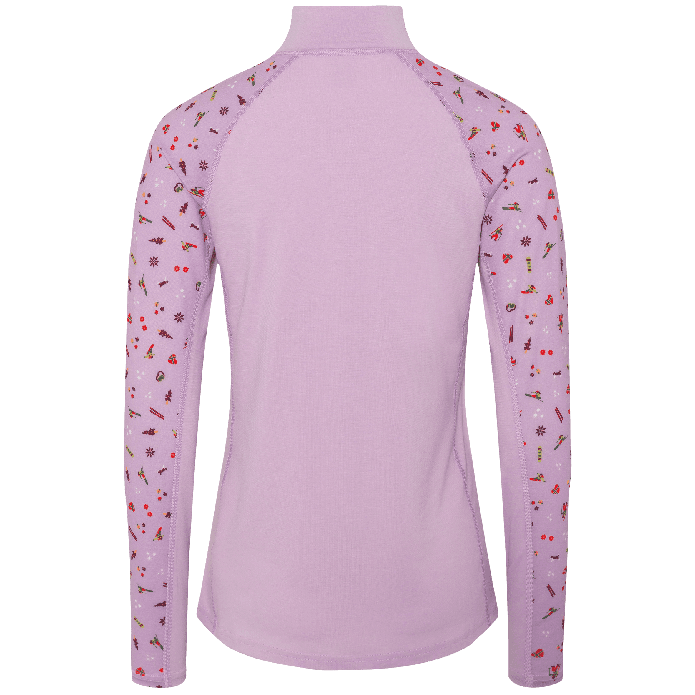 Katie Half Zip - Light Purple