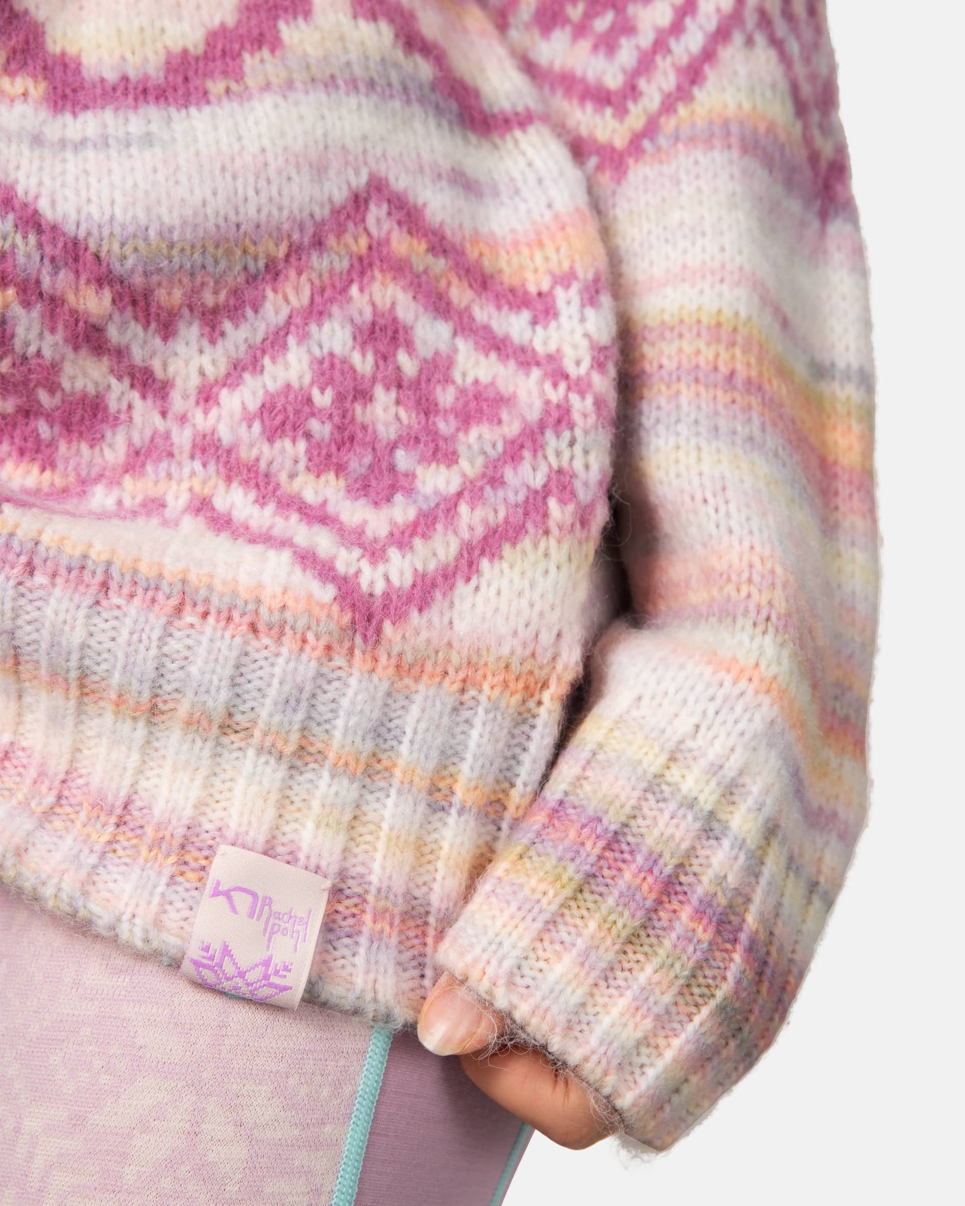 Rachel Knit - Bloom Purple