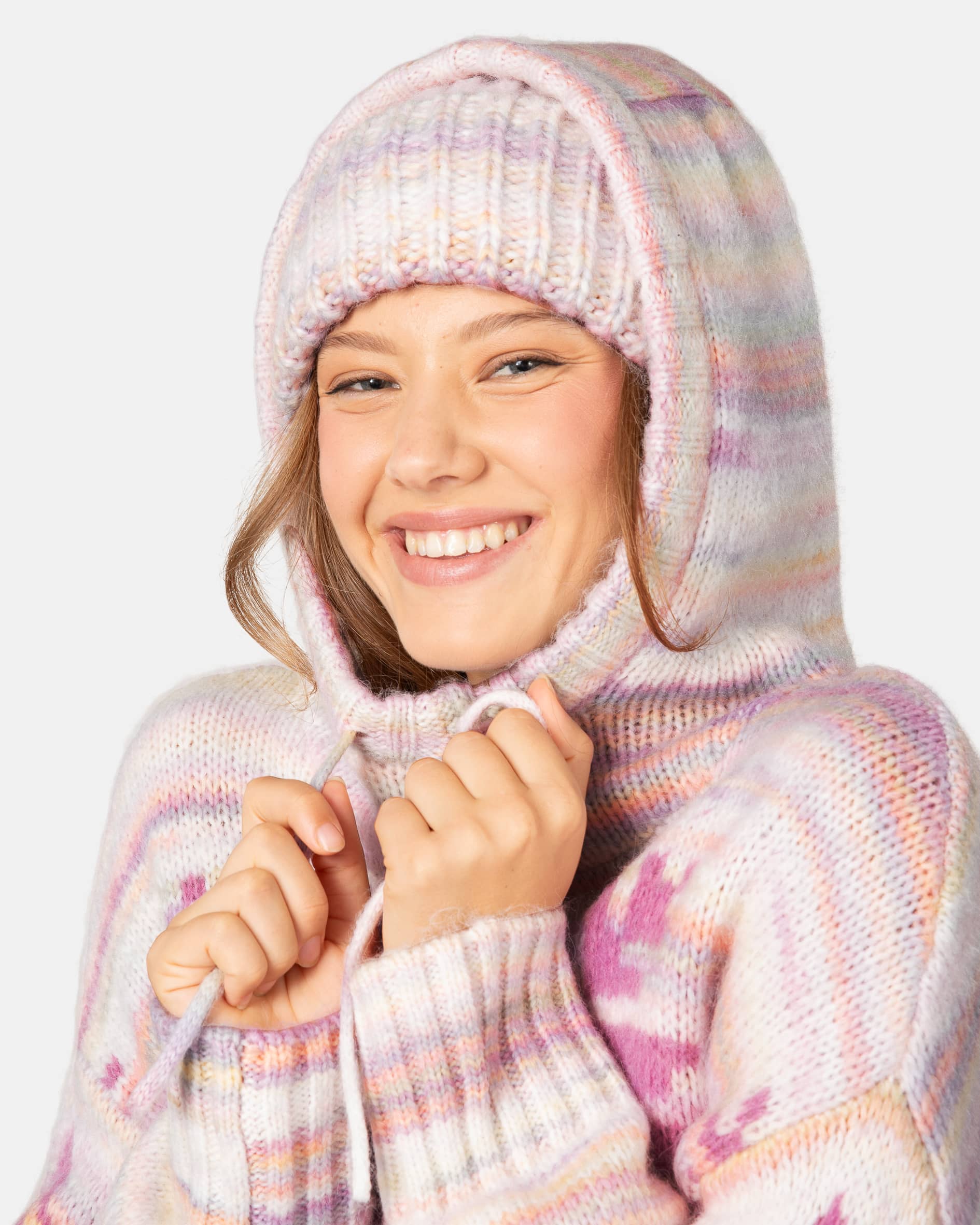 Rachel Knit - Bloom Purple