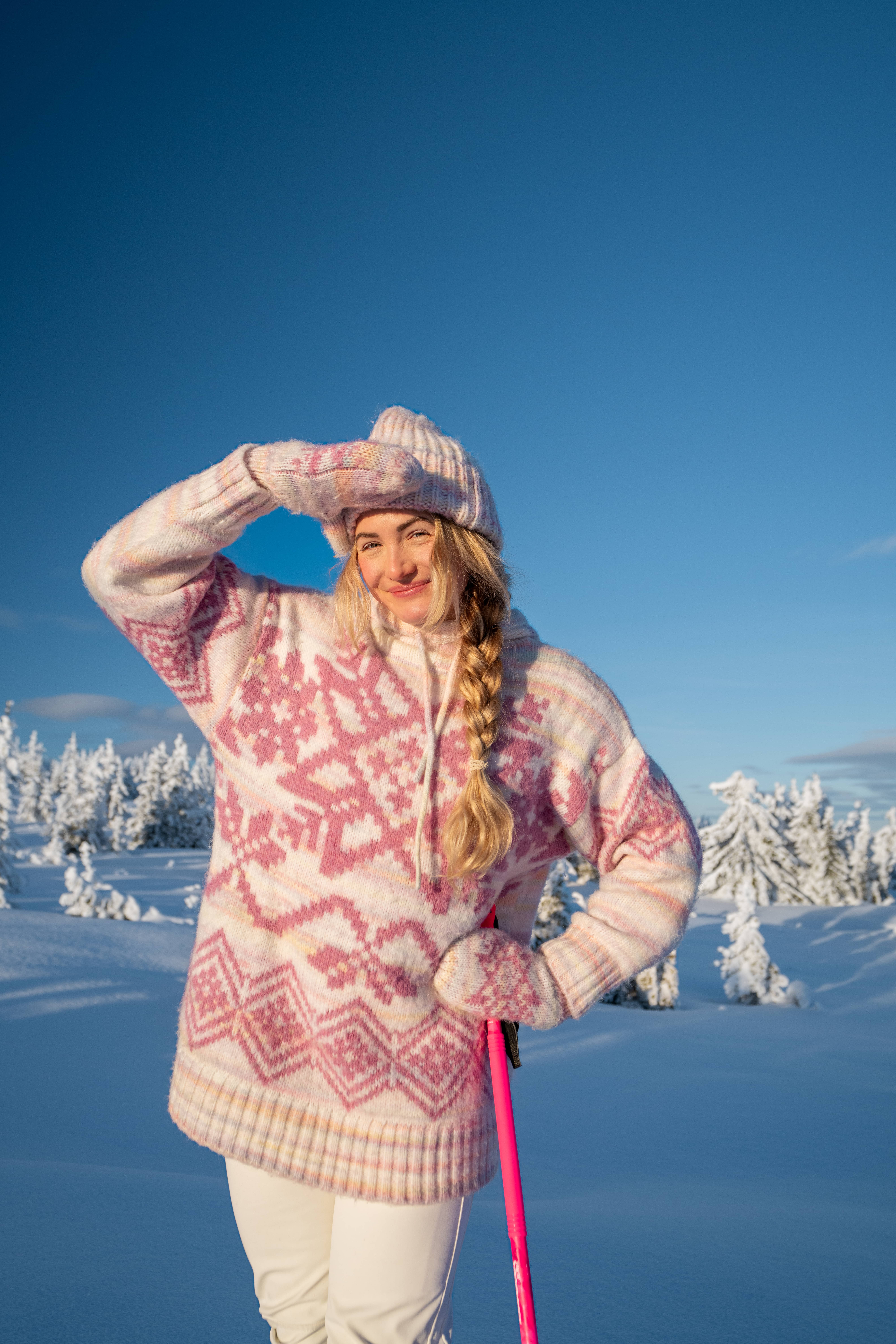 Rachel Knit - Bloom Purple