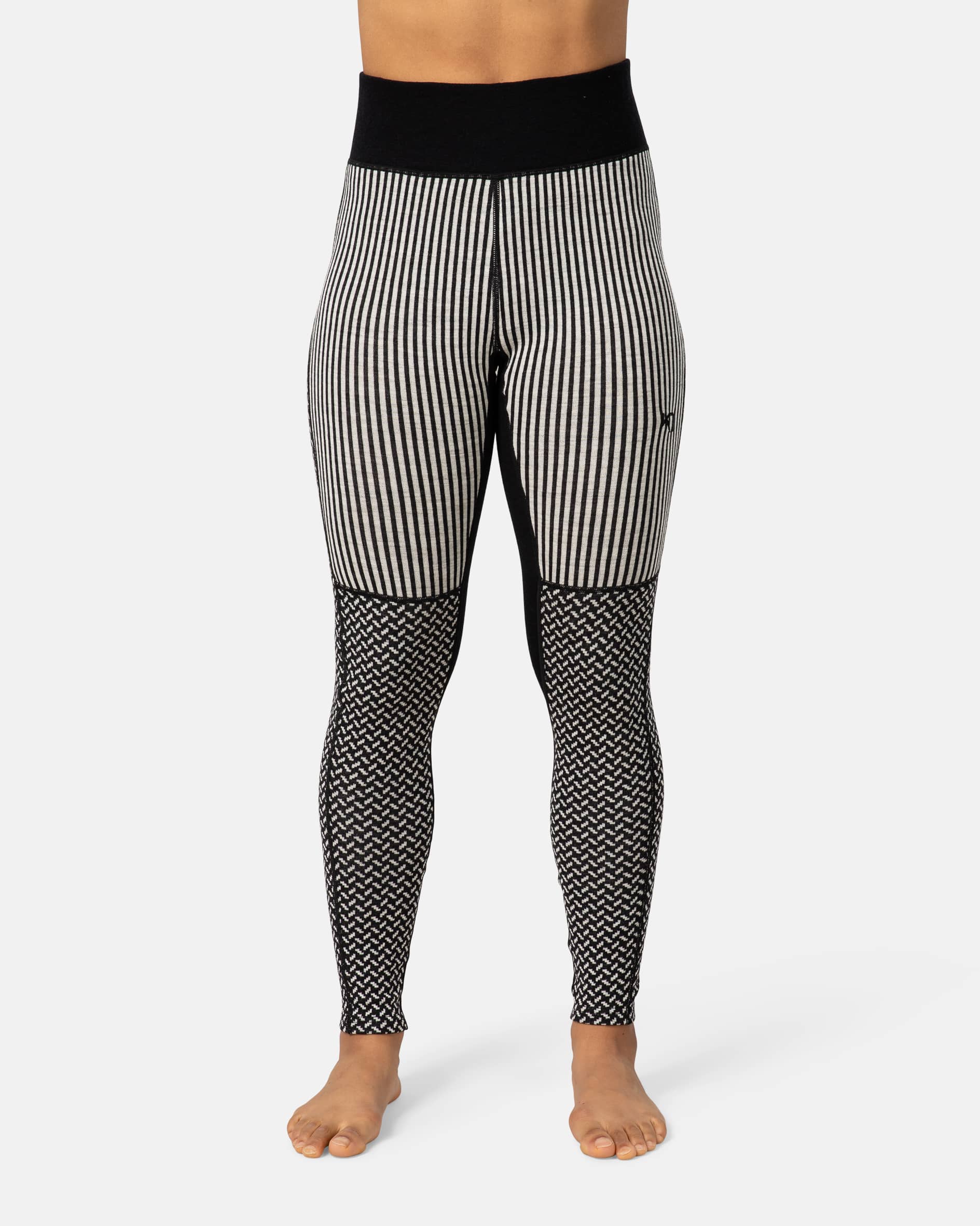 Smekker High Waist Base Layer Pants - Black