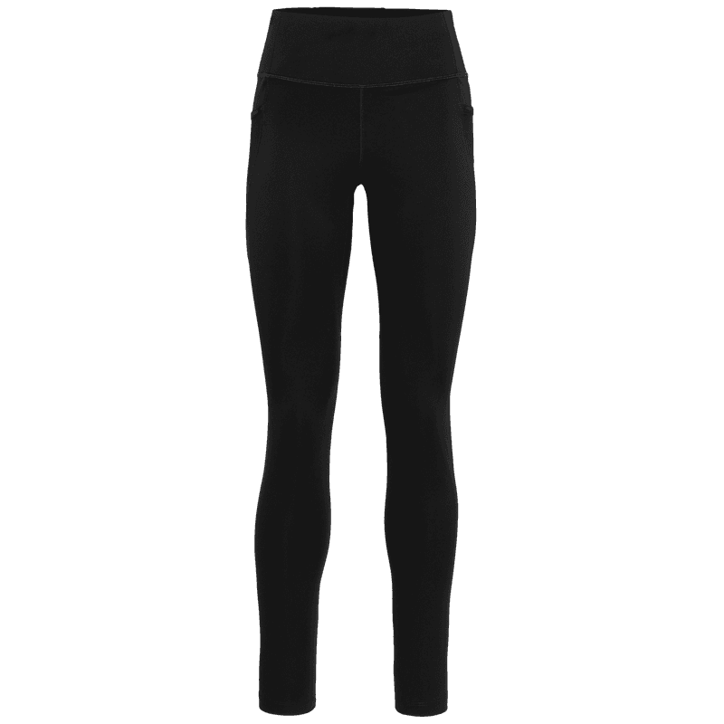 Kari Traa Nia Tights in black, a high-impact training legging made from recycled materials with convenient side pockets.