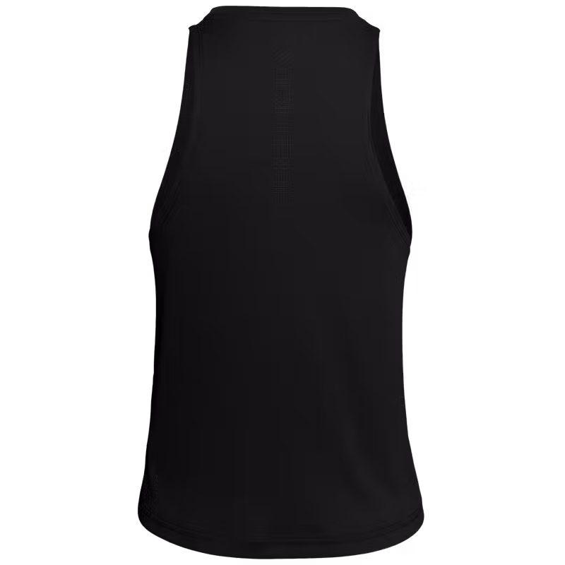 Back of the Kari Traa Una Tanktop in black, showing the functional racerback for freedom of movement.